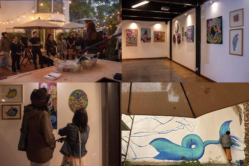 MARÍA ANTONIETA CANFIELD EN LA EXPOSICIÓN 'UTOPÍAS' EN LA CASA UC Art Week 2025