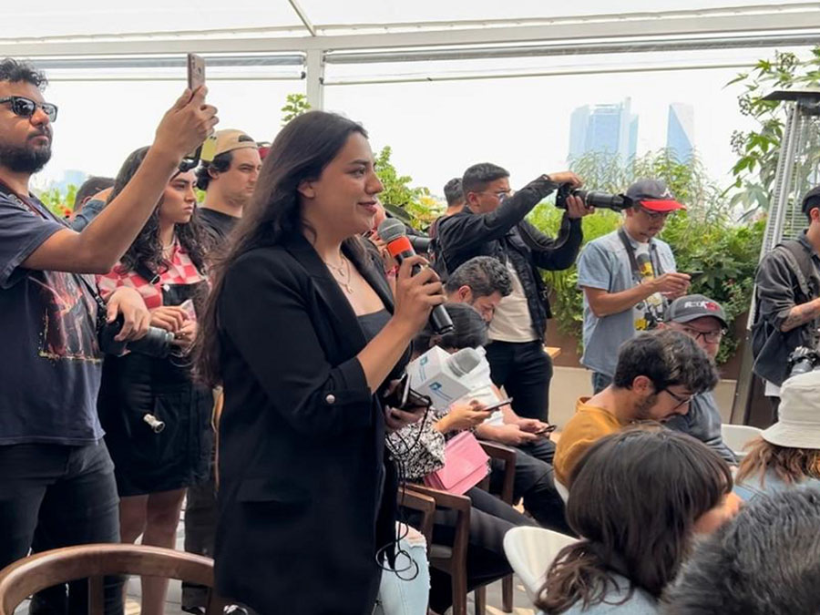 CUBRIENDO LA RUEDA DE PRENSA DEL FESTIVAL MARVIN